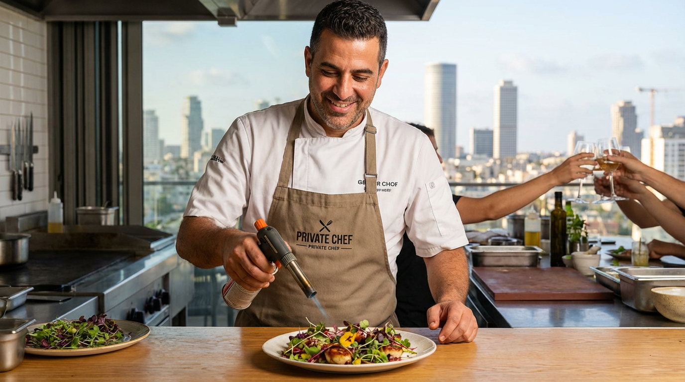 שף פרטי במרכז